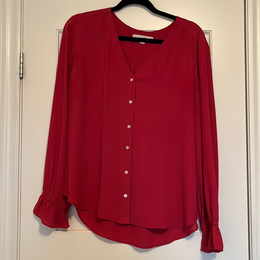 Loft long sleeve blouse